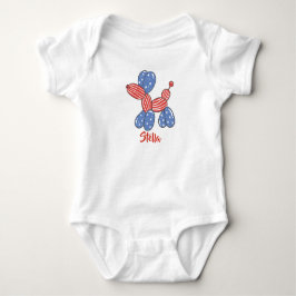 Body Para Bebê Cachorro Patriota