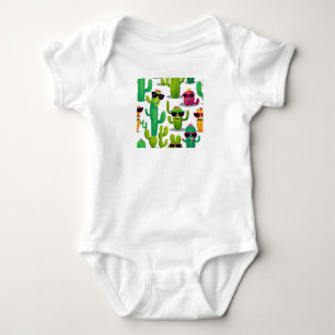 Body Para Bebê Cactus Cute