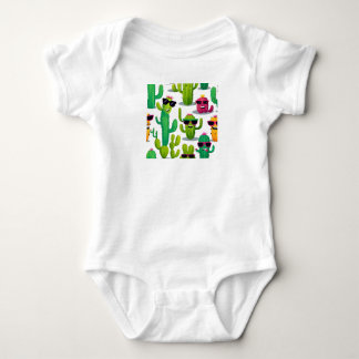 Body Para Bebê Cactus Cute