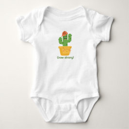 Body Para Bebê Cactus son e mamãe plantam