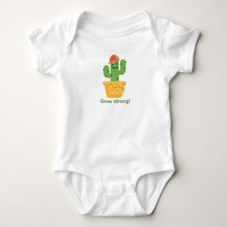 Body Para Bebê Cactus son e mamãe plantam