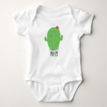 Cactus Succult Unisex Baby Bodydress