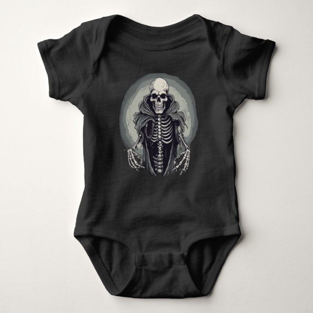 Body Para Bebê Cadáver Fechado (Frente)
