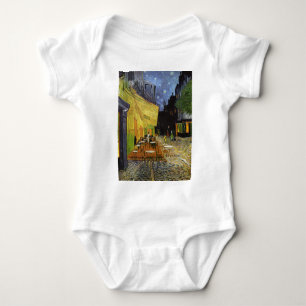 Body Para Bebê Café Noturno de Van Gogh