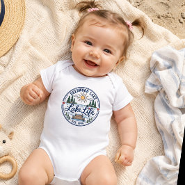 Body Para Bebê Cais de pinheiros do lago caprichoso Deerwood Lake