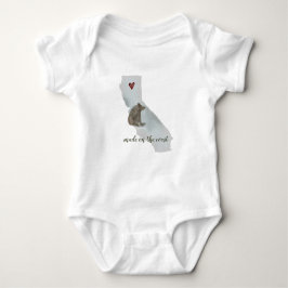 Body Para Bebê California Bear | Baby Bodysuit