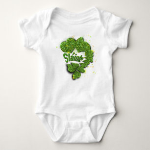 Body Para Bebê Camarões verdes espumantes ShainteT-Shirt