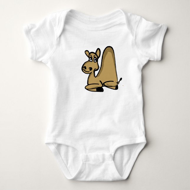 Body Para Bebê Camel Baby (Frente)