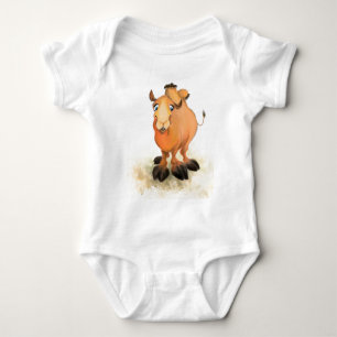 Body Para Bebê Camel Bebê Surpreso - Engraçado