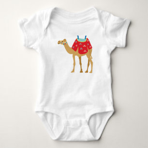 Body Para Bebê Camelo Egípcio