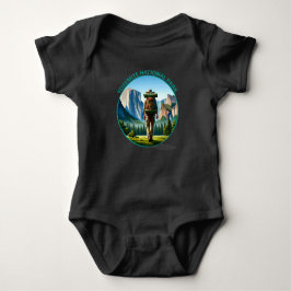Body Para Bebê Caminhante no parque nacional de Yosemite