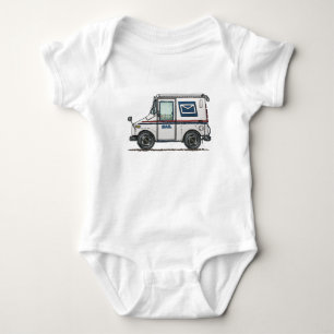 Body Para Bebê Caminhão de correio bonito
