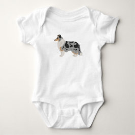 Body Para Bebê Camisa-Cachorro Fita-Cachorro