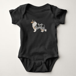 Body Para Bebê Camisa-Cachorro Fita-Cachorro