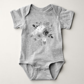 Body Para Bebê Camisa-cinza