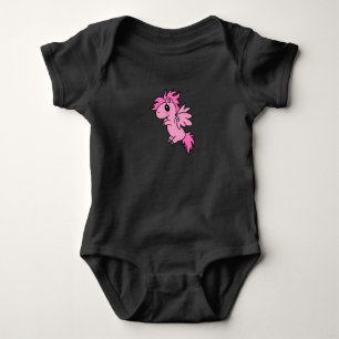 Body Para Bebê Camisola Bebê Pequeno Pégasus Rosa