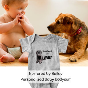 Body Para Bebê Camisola de Bebê Nurtured by Bailey (para menino o