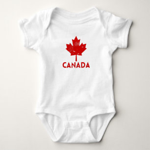 Body Para Bebê Canadá Souvenir Vintage 