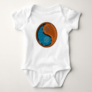 Body Para Bebê Câncer & Coelho de Madeira