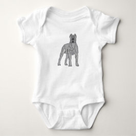 Body Para Bebê Cane Corso