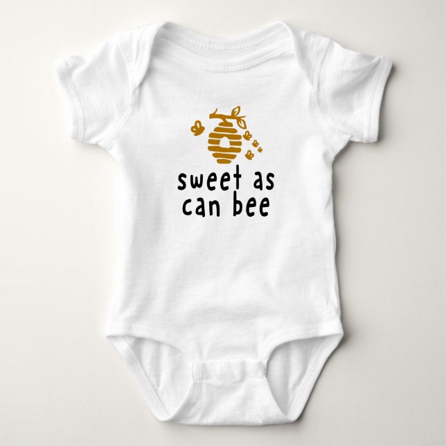 Body Para Bebê Cantinho dos Bebês - doce como pode ser (Frente)