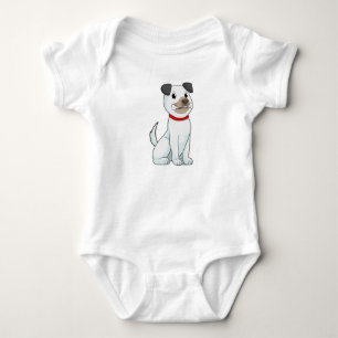 Body Para Bebê Cão com Osso