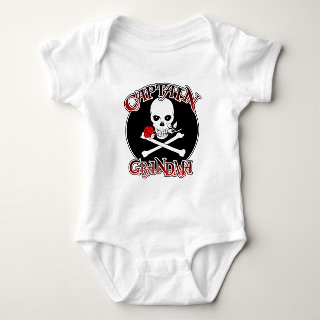 Body Para Bebê Capitão Avó (Frente)