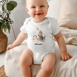 Body Para Bebê Capricórnio Bebê: Caprino Pequeno é Personalizável