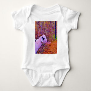 Body Para Bebê Caprinos Coloridos