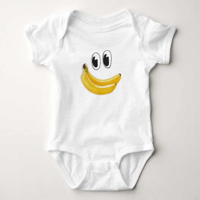 Body Para Bebê cara da banana (Frente)