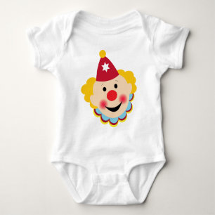 Body Para Bebê Cara do palhaço