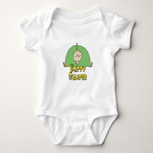 Body Para Bebê Cara Feliz Camper