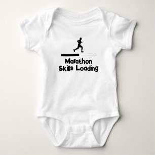 Body Para Bebê Carga de Habilidades da Maratona