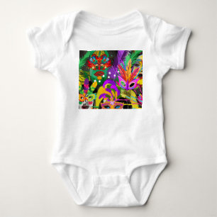 Body Para Bebê Carnaval do Brasil