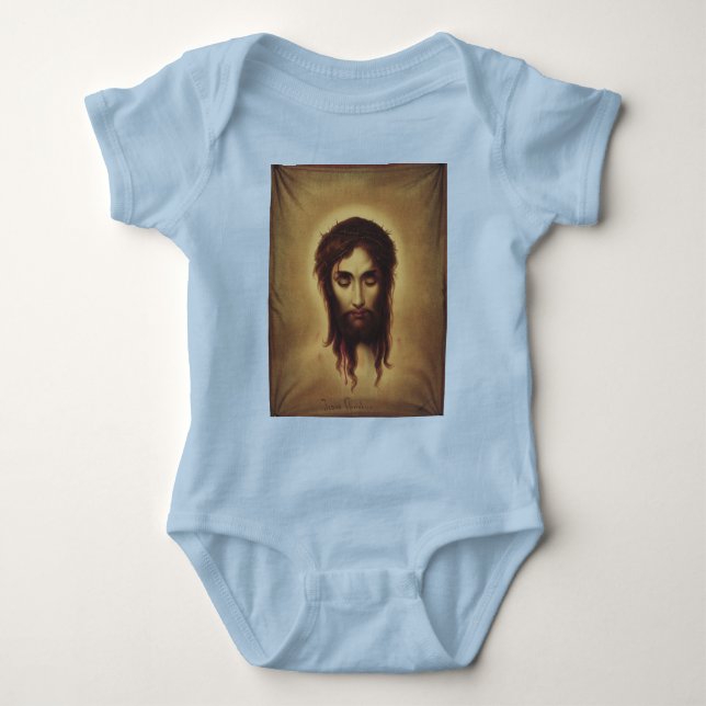 Body Para Bebê Caro Santo de Jesus Cristo (Frente)