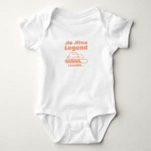 Body Para Bebê Carregamento de Legenda Jiu Jitsu