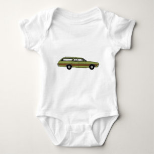 Body Para Bebê carrinha retro