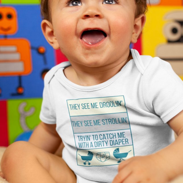 Body Para Bebê Carrinho e Fralda (Criador carregado)