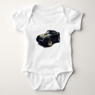 Body Para Bebê Carro 1979-81 preto do transporte Am