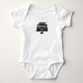 Body Para Bebê carro de rali jdm wrc