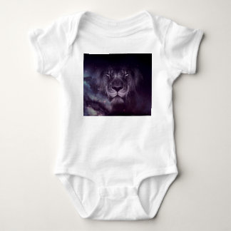 Body Para Bebê Cartaz de Arte de Leão Galáxico