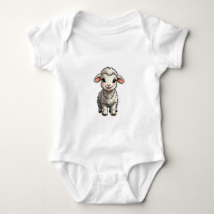 Body Para Bebê Cartografia de ovelha Baby Girl Bodyfatos