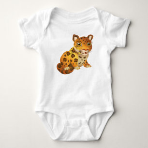 Body Para Bebê Cartoon-41640 Baby Leopard