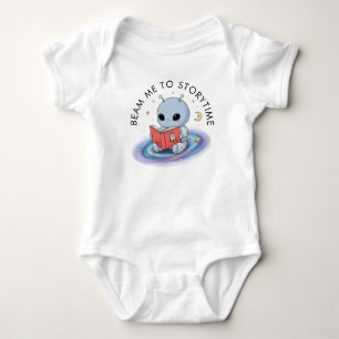 Body Para Bebê Cartoon Alienígena de bebê macacão