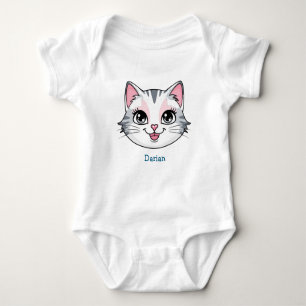 Body Para Bebê Cartoon de animais de estimação adorável