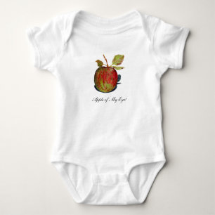 Body Para Bebê Casaco de bebê da Apple