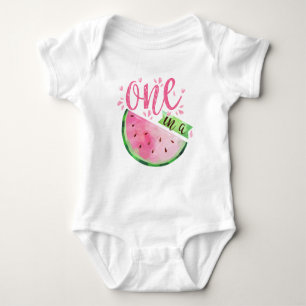 Body Para Bebê Casaco de bebê de melancia - Um de melão