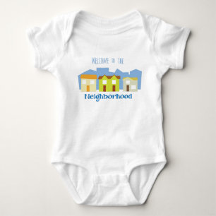 Body Para Bebê Casas Em Linha