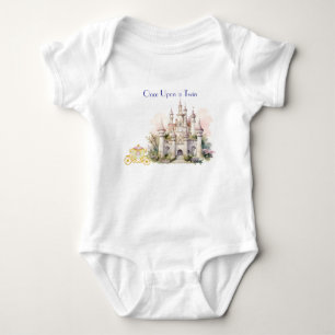 Body Para Bebê Castelo de Contos de Fadas