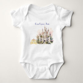 Body Para Bebê Castelo de Fairy Tale